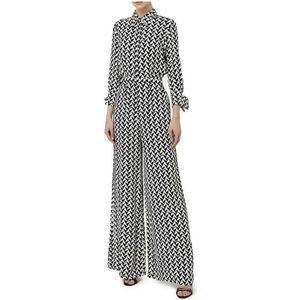 Elisabetta Franchi, Dames, Jumpsuits & Playsuits, Zwart, Maat: S Viscose,