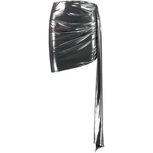 Magda Butrym, Dames, Rokken, Grijs, Maat: XS Poliester,