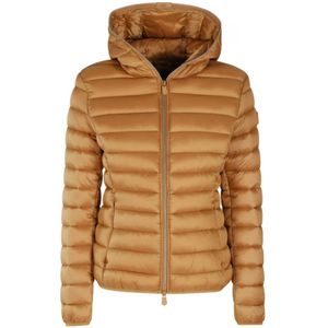 Save The Duck, Dames, Jassen, Bruin, Maat: XS Leer,