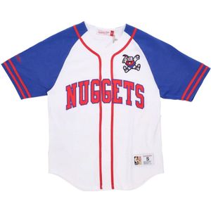 Mitchell & Ness, Heren, Tops, Veelkleurig, Maat: L Jersey,