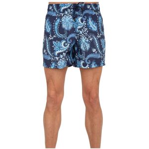 Etro, Heren, Badkleding, Blauw, Maat: L Nylon,