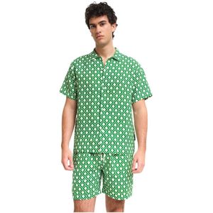 Peninsula, Heren, Overhemden, Veelkleurig, Maat: M Linnen,