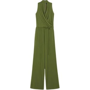 Weekend Max Mara, Dames, Jumpsuits & Playsuits, Groen, Maat: L Viscose,