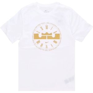 Nike, Heren, Tops, Wit, Maat: M Katoen,