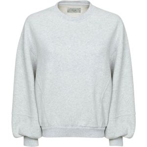 Âme, Dames, Sweatshirts & Hoodies, Grijs, Maat: L