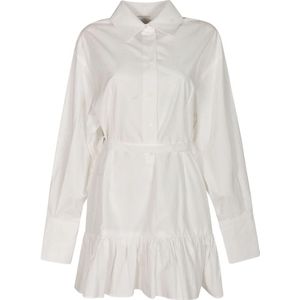 Patou, Dames, Jurken, Wit, Maat: M