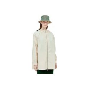 Burberry Coats , Beige , Dames , Maat: 2XS