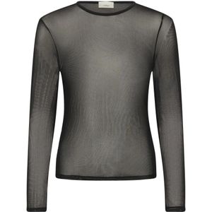 InWear, Dames, Tops, Zwart, Maat: 3XL Poliester,