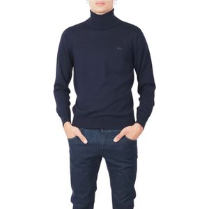 Lacoste, Heren, Truien, Blauw, Maat: S Wol,