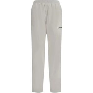 Balenciaga, Dames, Broeken, Wit, Maat: M Poliester,