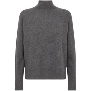 Levete Room, Dames, Truien, Grijs, Maat: S Kasjmier,