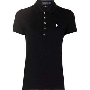 Polo Ralph Lauren, Dames, Tops, Zwart, Maat: L Katoen,