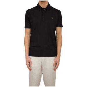 Paul & Shark, Heren, Tops, Zwart, Maat: L Katoen,