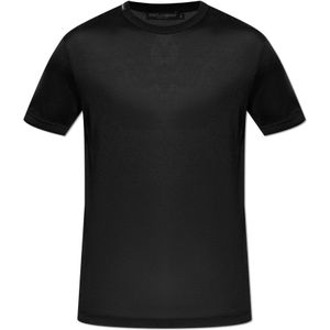 Dolce & Gabbana, Heren, Tops, Zwart, Maat: S Zijde,