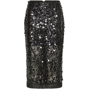 InWear, Dames, Rokken, Zwart, Maat: S Modal,