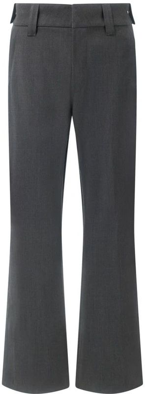 Boggi Milano, Heren, Broeken, Grijs, Maat: S Wol,