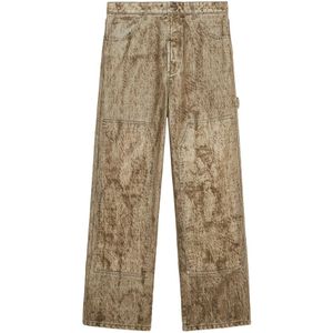 1989 Studio, Heren, Broeken, Bruin, Maat: W32