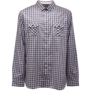 Paolo Pecora, Heren, Overhemden, Veelkleurig, Maat: XS