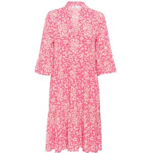 Saint Tropez, Dames, Jurken, Roze, Maat: XS Viscose,