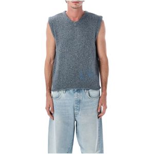 Erl, Heren, Truien, Blauw, Maat: M