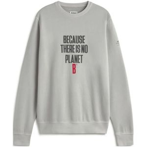 Ecoalf, Heren, Sweatshirts & Hoodies, Grijs, Maat: S