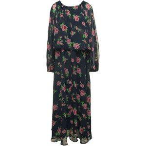 Rotate Birger Christensen, Dames, Jurken, Veelkleurig, Maat: S Chiffon,