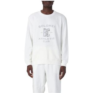 Brunello Cucinelli, Heren, Sweatshirts & Hoodies, Wit, Maat: M