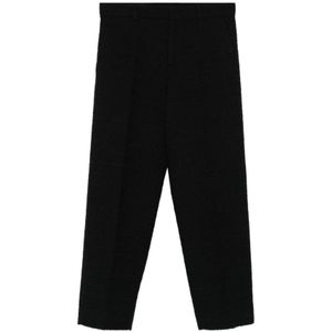 Gucci, Dames, Broeken, Zwart, Maat: S