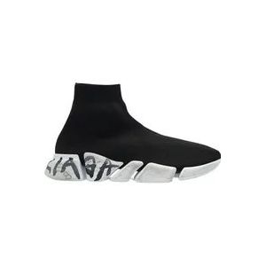 Balenciaga ‘Speed 2.0 LT’ sneakers met sok , Black , Heren , Maat: 35 EU
