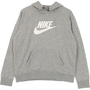 Nike, Dames, Sweatshirts & Hoodies, Grijs, Maat: L Katoen,