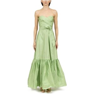 Max Mara Studio, Dames, Jurken, Groen, Maat: XS Taf,