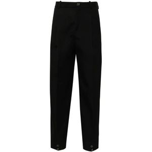 Soeur, Dames, Broeken, Zwart, Maat: L Wol,