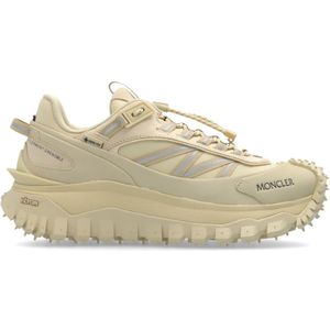 Moncler, Dames, Schoenen, Beige, Maat: 38 1/2 EU Synthetisch,