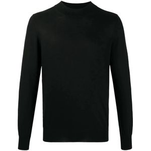 Barba, Heren, Truien, Zwart, Maat: XL Wol,