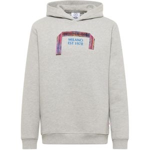 Carlo Colucci - Hoodie - Grijs - Casual Streetwear