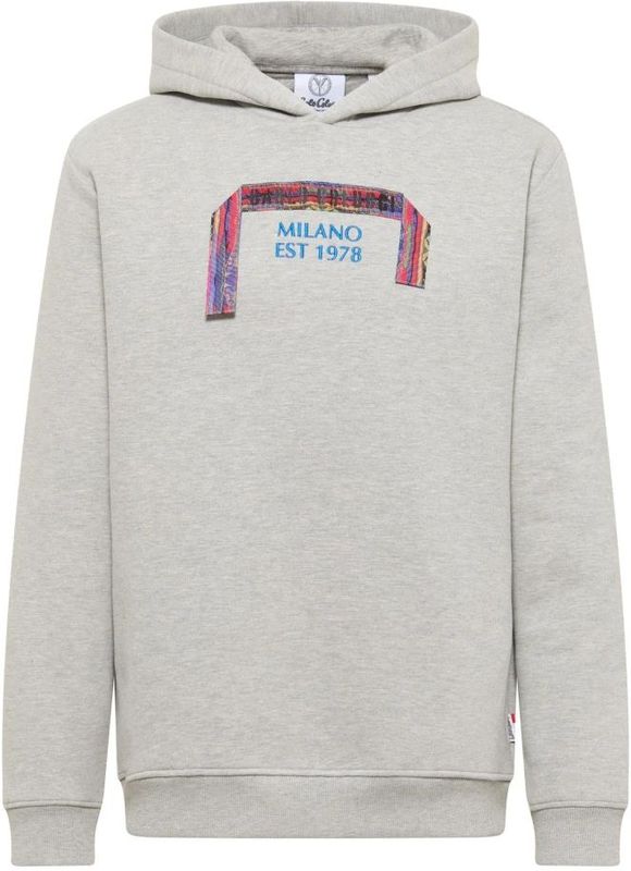 Carlo Colucci - Hoodie - Grijs - Casual Streetwear