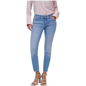 Salsa - Wonder Skinny Cropped Jeans - Blauw - Dames