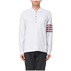 Thom Browne, Heren, Tops, Grijs, Maat: L