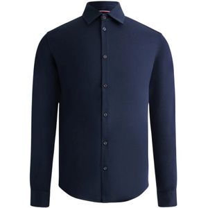 Fusalp, Heren, Overhemden, Blauw, Maat: S Katoen,