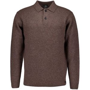 Genti, Heren, Truien, Bruin, Maat: XL