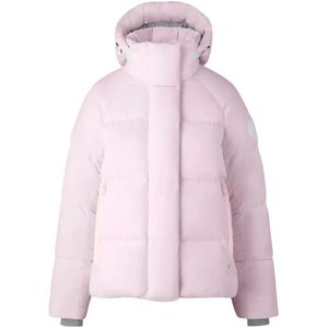 Canada Goose, Dames, Jassen, Roze, Maat: S Nylon,