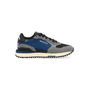 Woolrich Retro Blauw en Grijs Sneakers , Multicolor , Heren , Maat: 44 EU