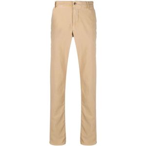 Incotex, Heren, Broeken, Beige, Maat: W32 Katoen,