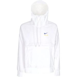 Nike, Heren, Sweatshirts & Hoodies, Wit, Maat: XL Zijde,