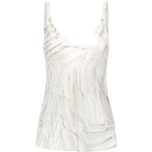 Roberto Cavalli, Dames, Tops, Wit, Maat: XS Zijde,