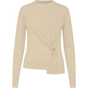 Patrizia Pepe, Dames, Truien, Beige, Maat: S