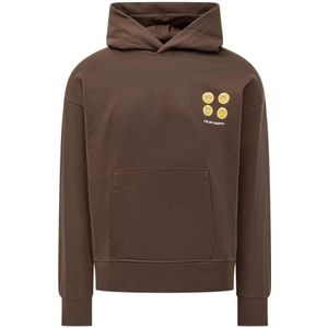 Barrow, Heren, Sweatshirts & Hoodies, Bruin, Maat: L