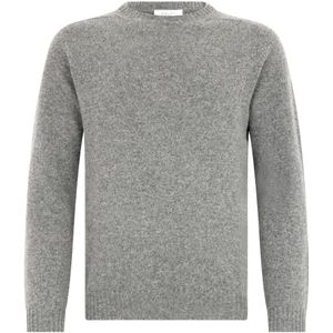 Boglioli, Heren, Truien, Grijs, Maat: M Wol,