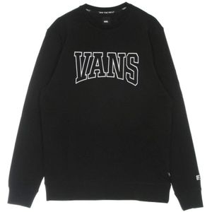 Vans, Heren, Sweatshirts & Hoodies, Zwart, Maat: M Katoen,