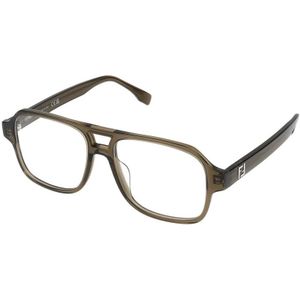 Fendi, unisex, Accessoires, Groen, Maat: 54 MM